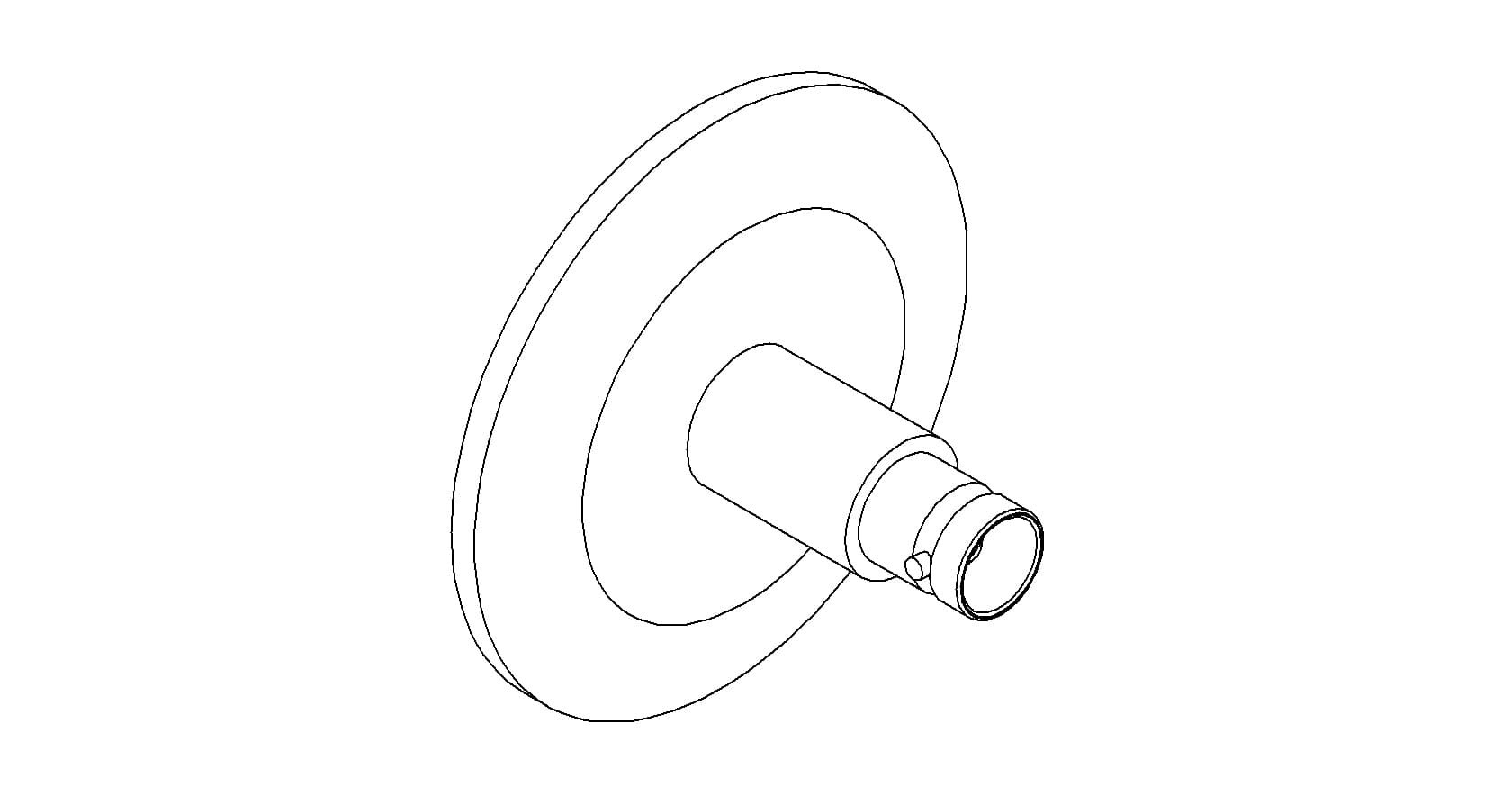 COAXIAL, MHV, 1 PIN, GROUNDED SHIELD, QF40 제품 이미지