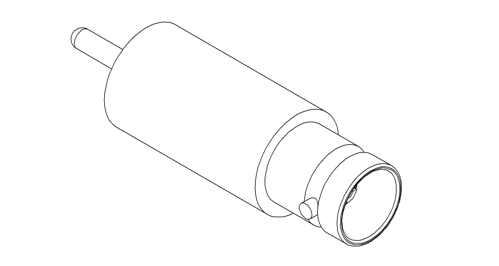 COAXIAL, MHV, 1 PIN, GROUNDED SHIELD, WELD 제품 이미지