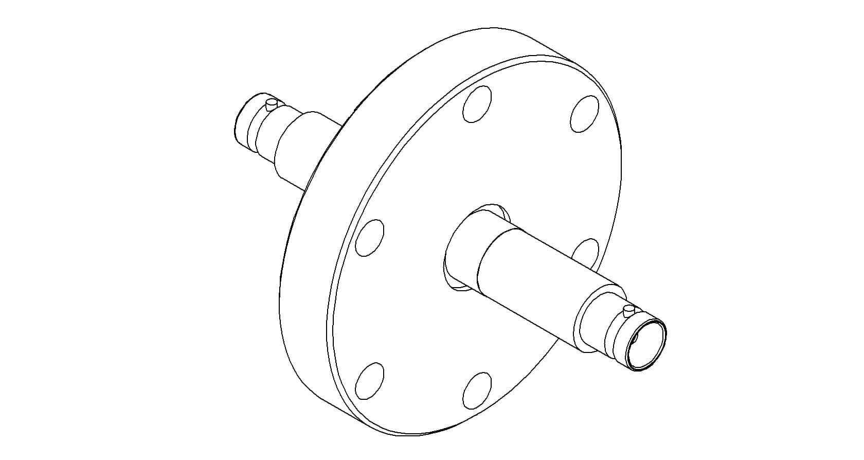 COAXIAL, MHV, 1 PIN, GROUNDED SHIELD, DOUBLE-ENDED, 275CF