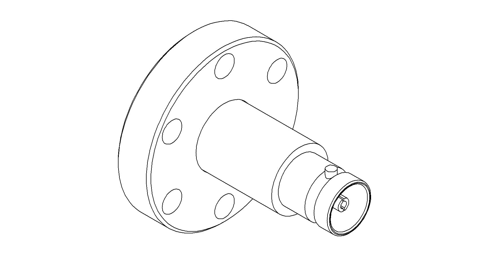 COAXIAL, SHV-5, 1 PIN, GROUNDED SHIELD, 133CF