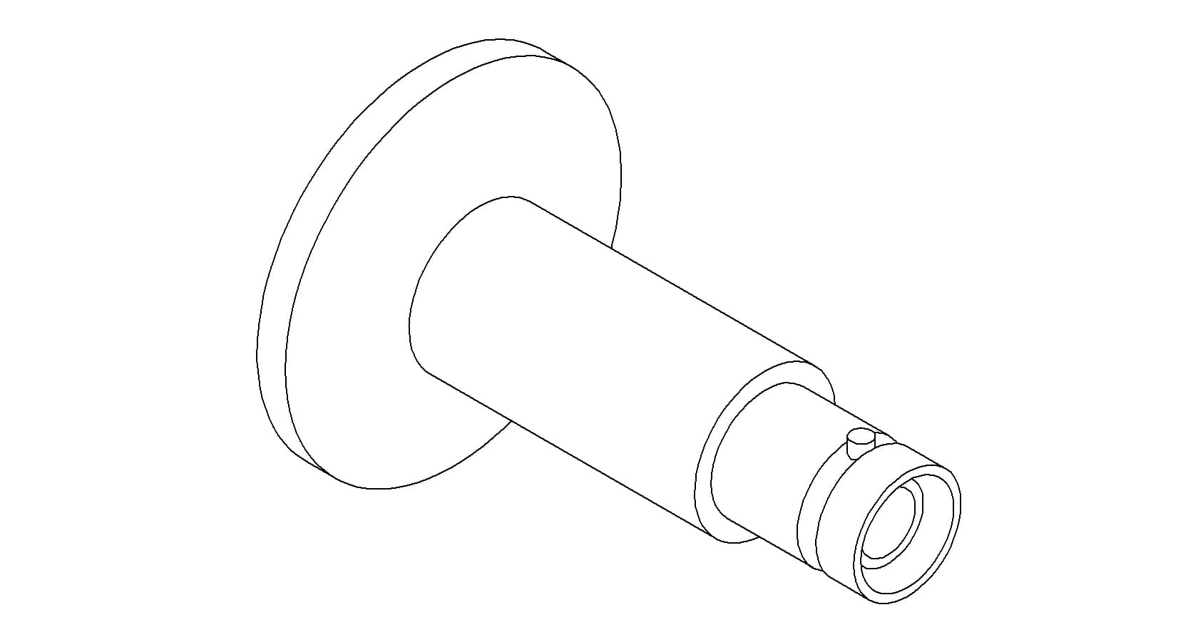 COAXIAL, SHV-5, 1 PIN, GROUNDED SHIELD, QF16, NO CONNECTOR 제품 이미지