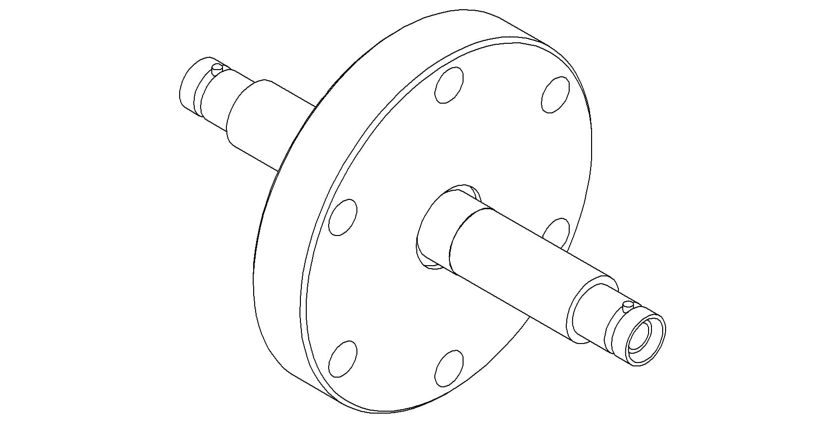 COAXIAL, SHV-5, 1 PIN, GROUNDED SHIELD, DOUBLE-ENDED, 275CF 제품 이미지