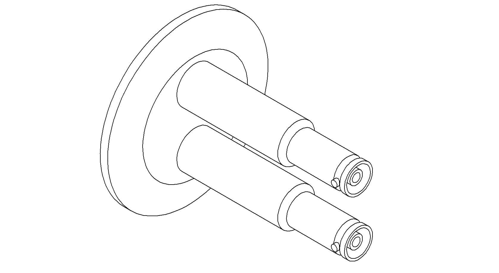 COAXIAL, SHV-10, 2 PIN, GROUNDED SHIELD, QF40 제품 이미지
