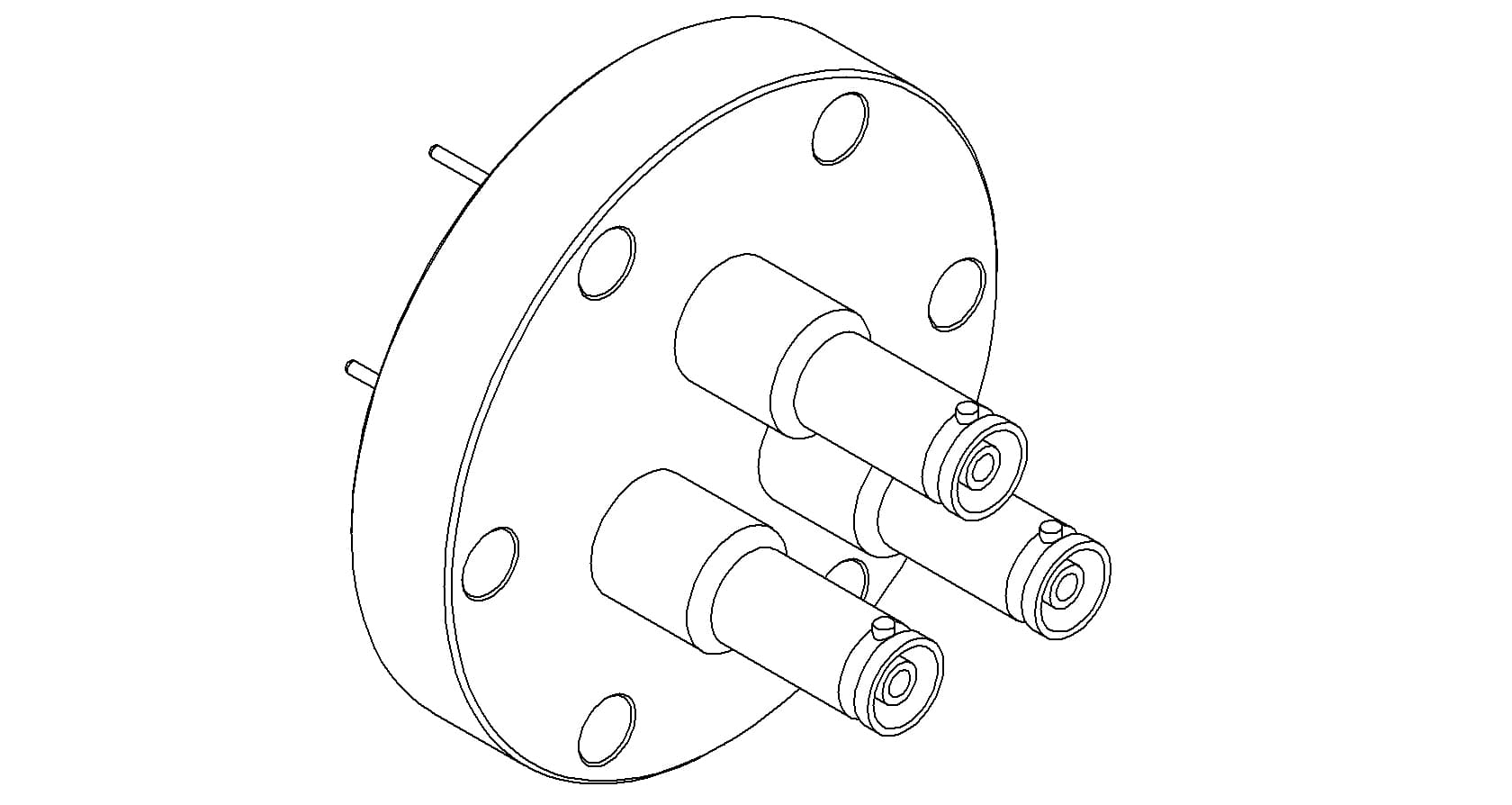 COAXIAL, SHV-10, 3 PIN, GROUNDED SHIELD, EXPOSED, 275CF 제품 이미지