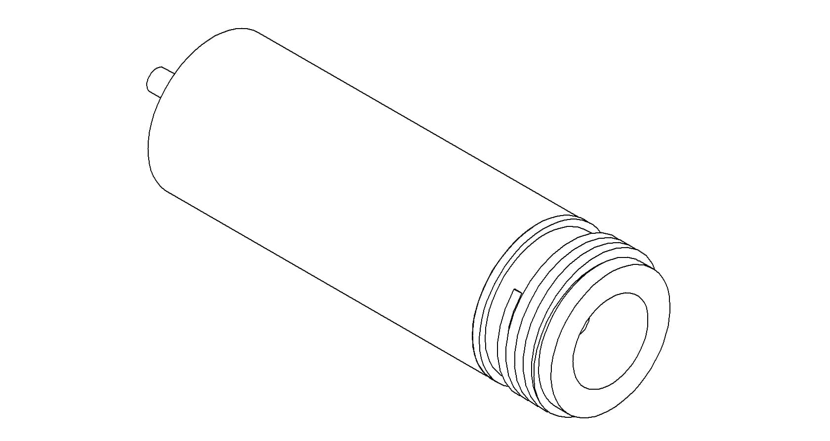 COAXIAL, TYPE-N, 1 PIN, GROUNDED SHIELD, WELD, NO CONNECTOR 제품 이미지