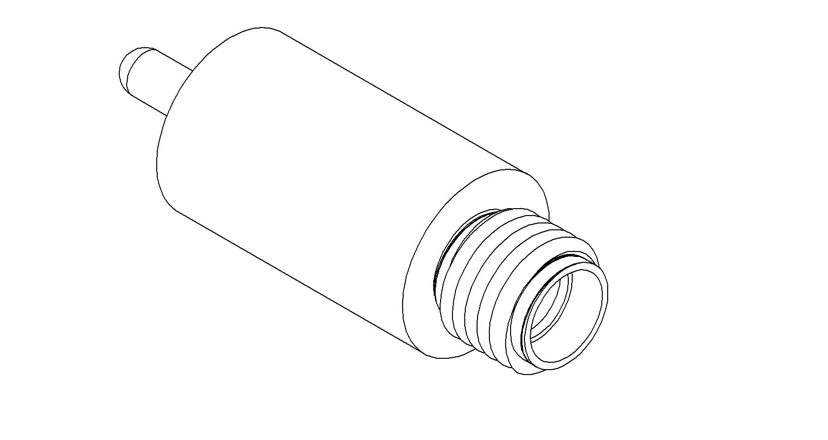 COAXIAL, SMA, 1 PIN, GROUNDED SHIELD, WELD