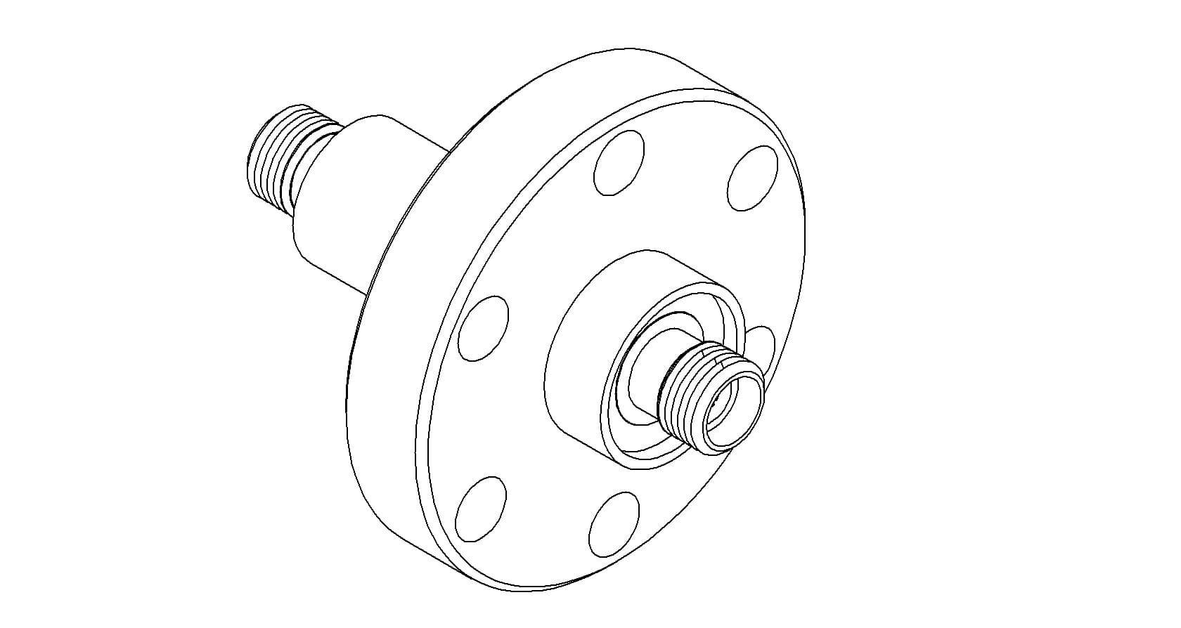 COAXIAL, SMA, 50 OHM, 1 PIN, GROUNDED SHIELD, DOUBLE-ENDED, 133CF 제품 이미지