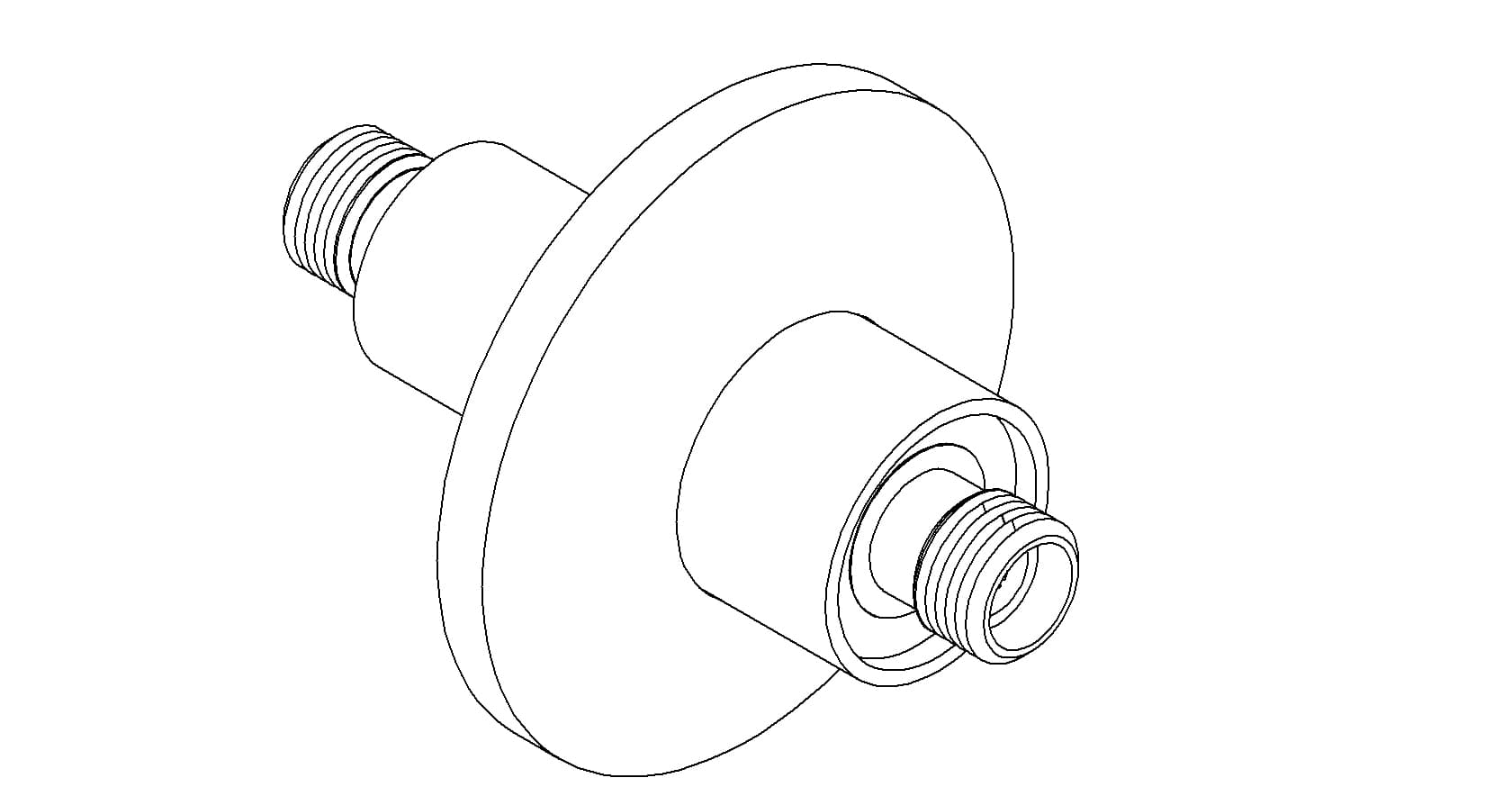 COAXIAL, SMA, 50 OHM, 1 PIN, GROUNDED SHIELD, DOUBLE-ENDED, QF16, NO CONNECTOR