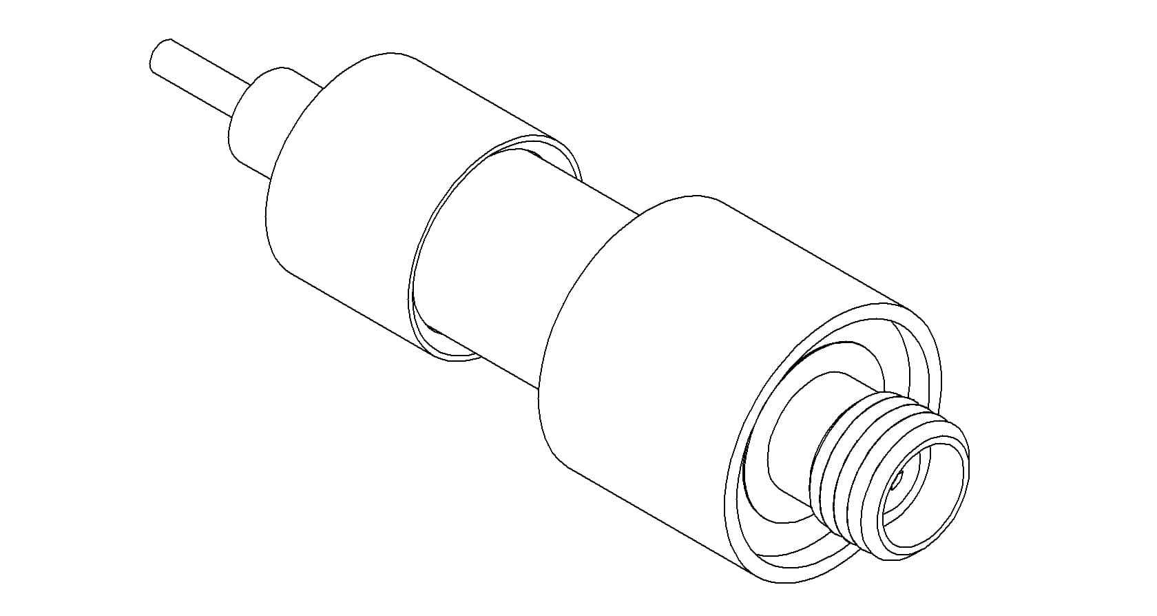 COAXIAL, SMA, 50 OHM, 1 PIN, GROUNDED SHIELD, WELD