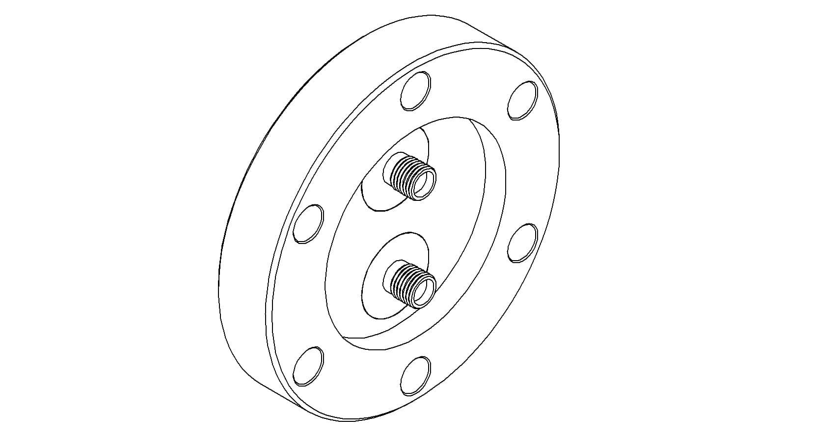 COAXIAL, SMA, 50 OHM, 18 GHz, 2 PIN, GROUNDED SHIELD, DOUBLE-ENDED, 275CF 제품 이미지