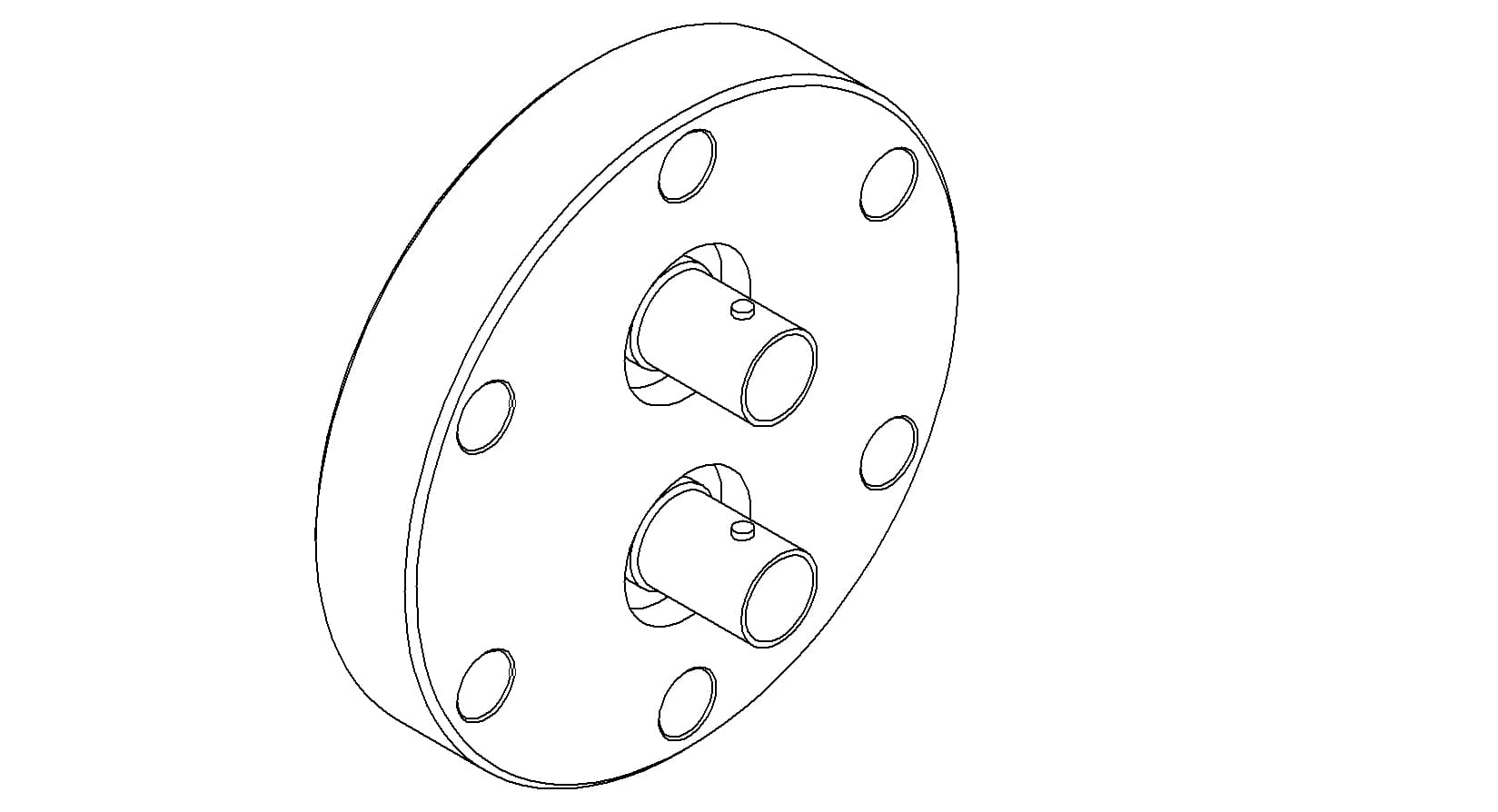 COAXIAL, SHV-6, 50 OHM, 2 PIN, GROUNDED SHIELD, DOUBLE-ENDED, 275CF