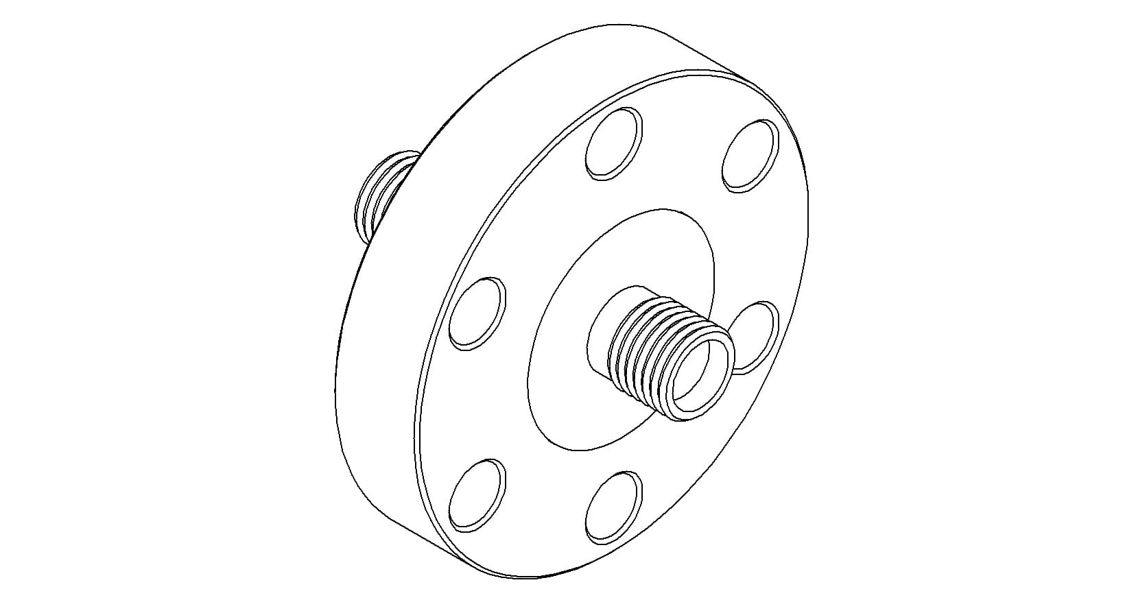 COAXIAL, SMA, 50 OHM, 2.92mm K TYPE, 40 GHz, 1 PIN, GROUNDED SHIELD, DOUBLE-ENDED, 133CF 제품 이미지