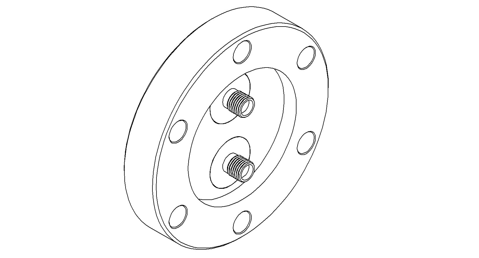 COAXIAL, SMA, 50 OHM, 2.92mm K TYPE, 40 GHz, 2 PIN, GROUNDED SHIELD, DOUBLE-ENDED, 275CF 제품 이미지