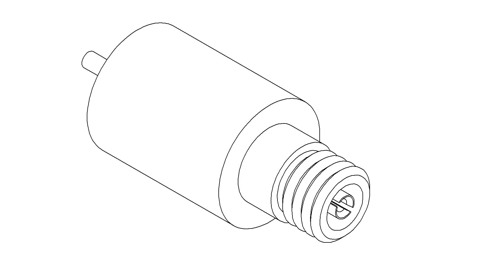 COAXIAL, MICRODOT, 1 PIN, GROUNDED SHIELD, WELD