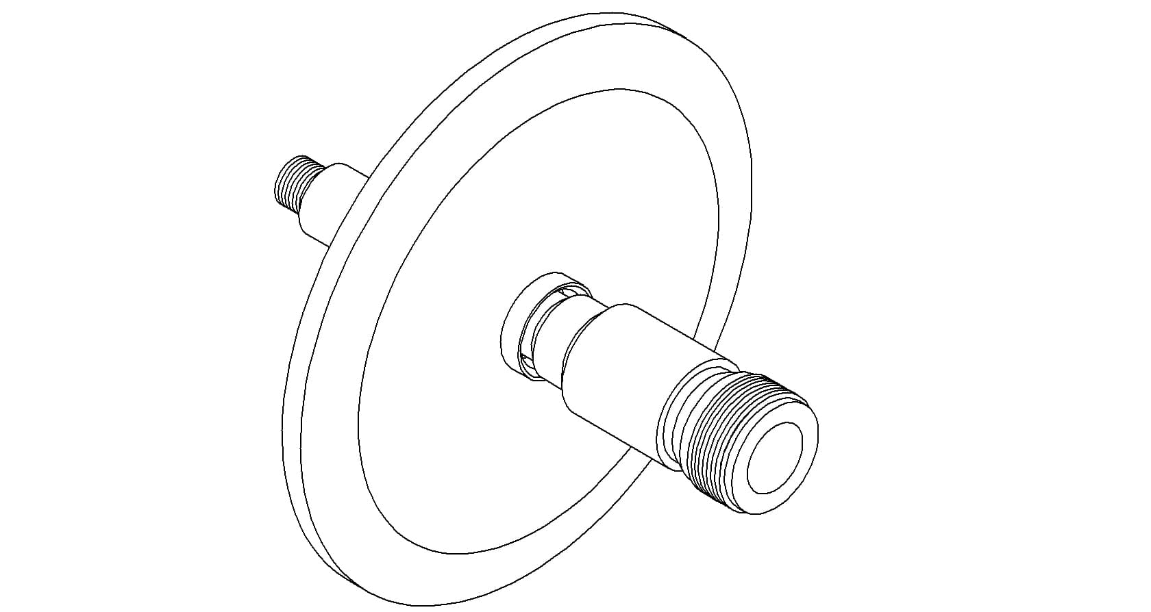 COAXIAL, TYPE N-SMA, 1 PIN, GROUNDED SHIELD, QF50 제품 이미지
