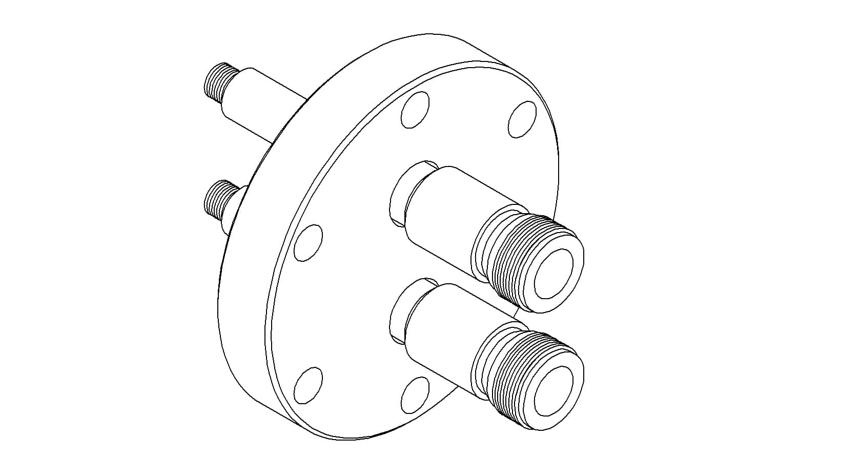 COAXIAL, TYPE N-SMA, 2 PIN, GROUNDED SHIELD, 275CF 제품 이미지