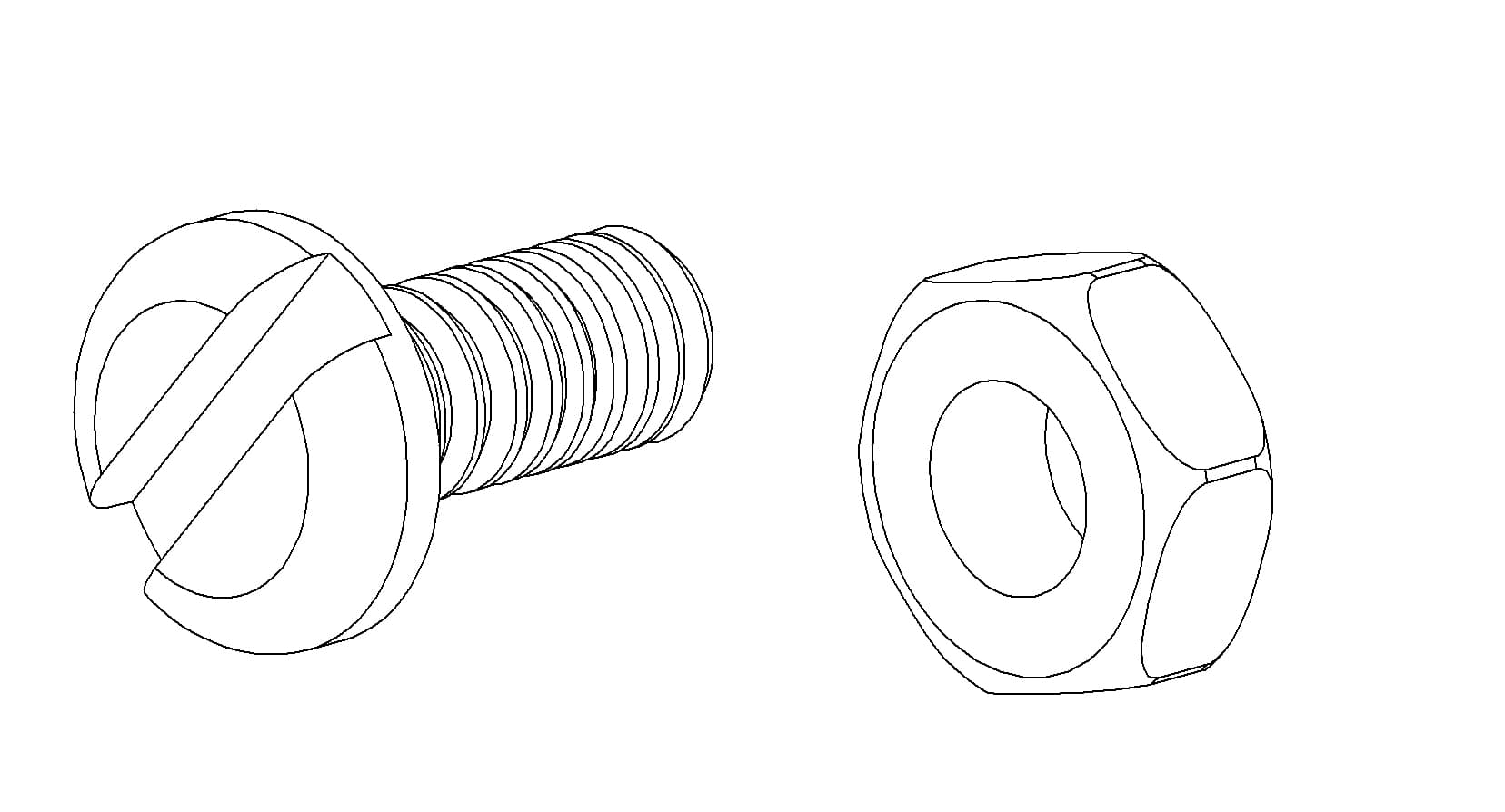 THERMOCOUPLE CONNECTOR, SCREW & NUT SET 제품 이미지