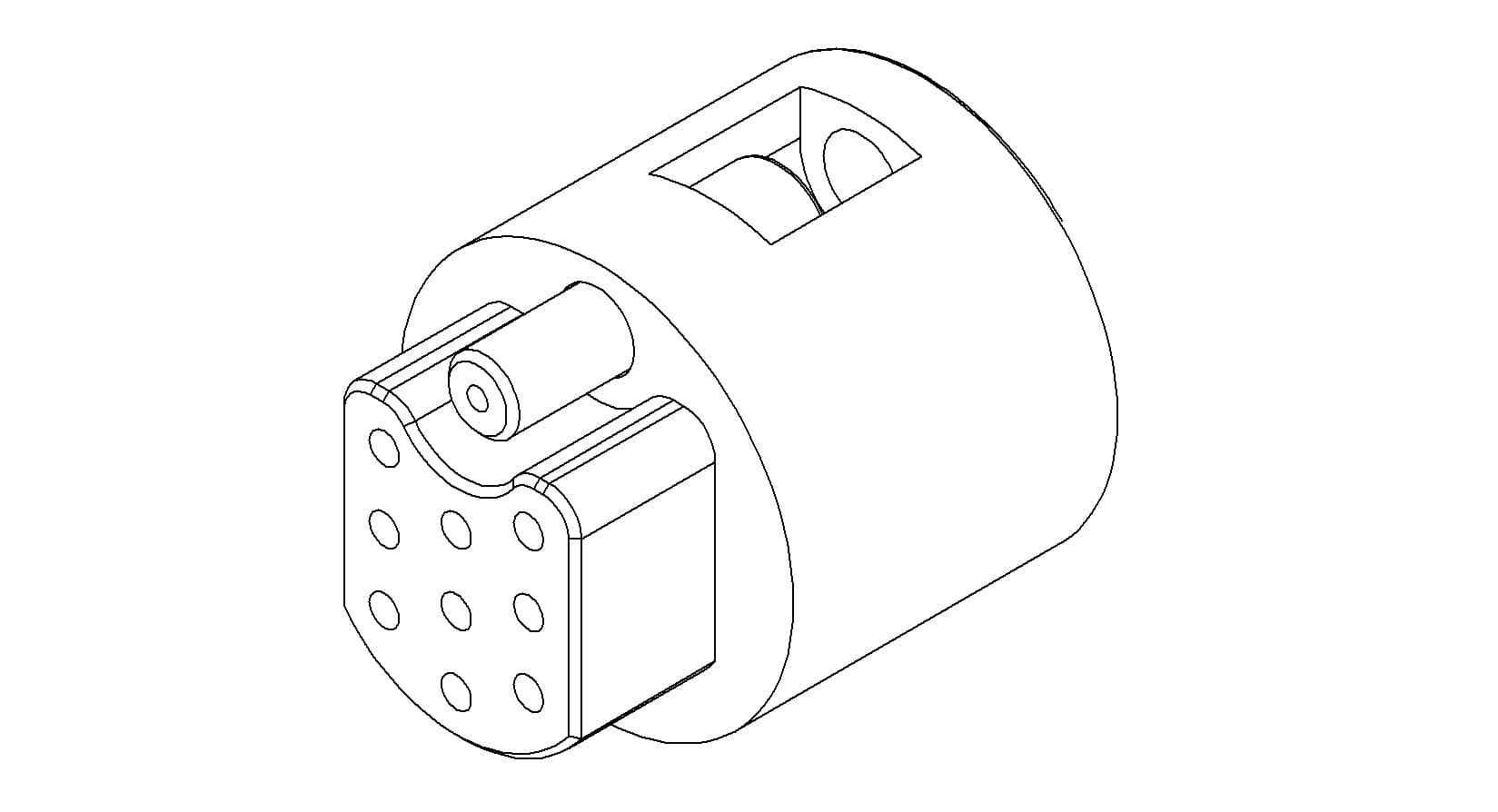 CONNECTOR, TYPE-C, IN-VACUUM, PEEK, 9 PIN, FEMALE 제품 이미지