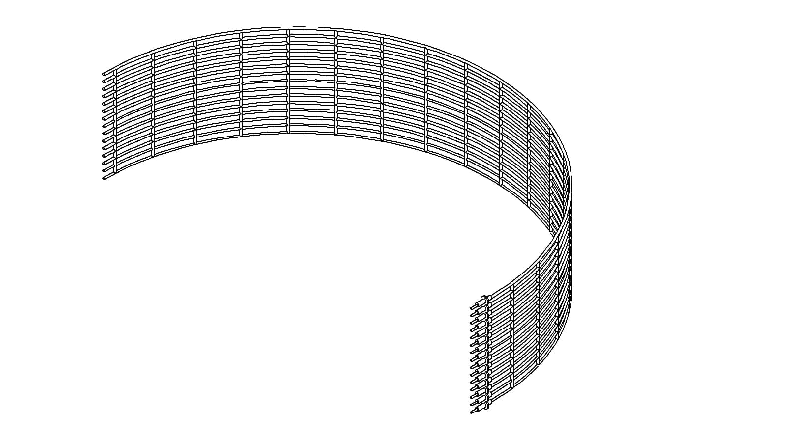 CONTACT-CABLE, TYPE-D, IN-VACUUM, 15 PIN, MALE, 19"