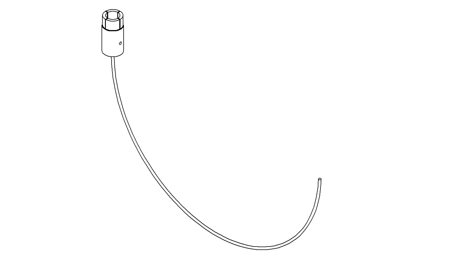 COAXIAL CONNECTOR-CABLE, GROUNDED SHIELD BNC, 19" 제품 이미지