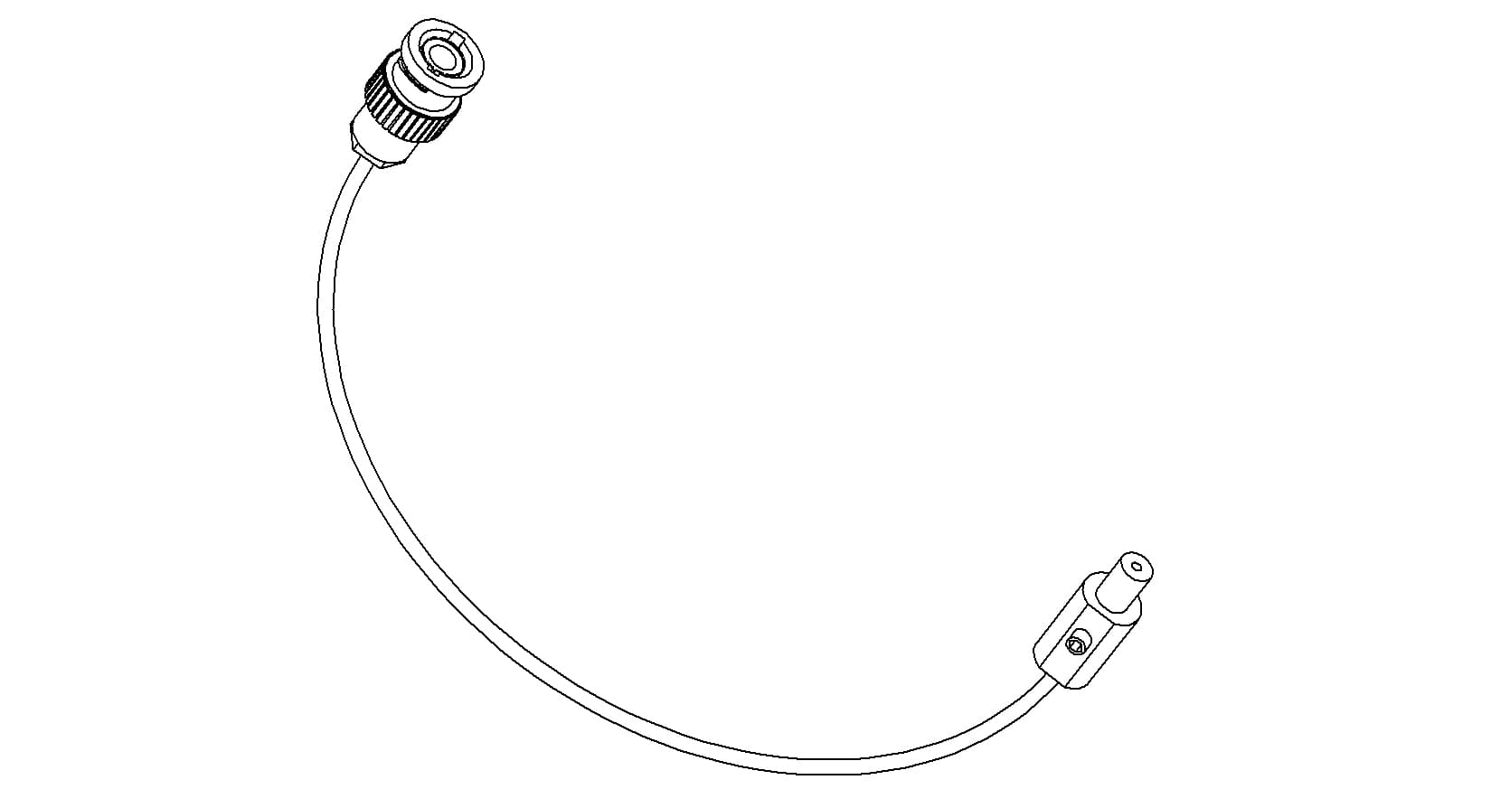 COAXIAL CONNECTOR-CONNECTOR, BNC - FEMALE CONTACT, 19" 제품 이미지