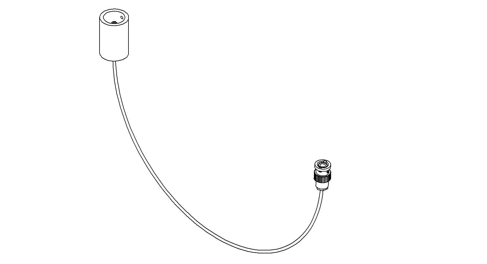 COAXIAL CONNECTOR-CONNECTOR, FLOATING SHIELD BNC - BNC MALE, 19" 제품 이미지