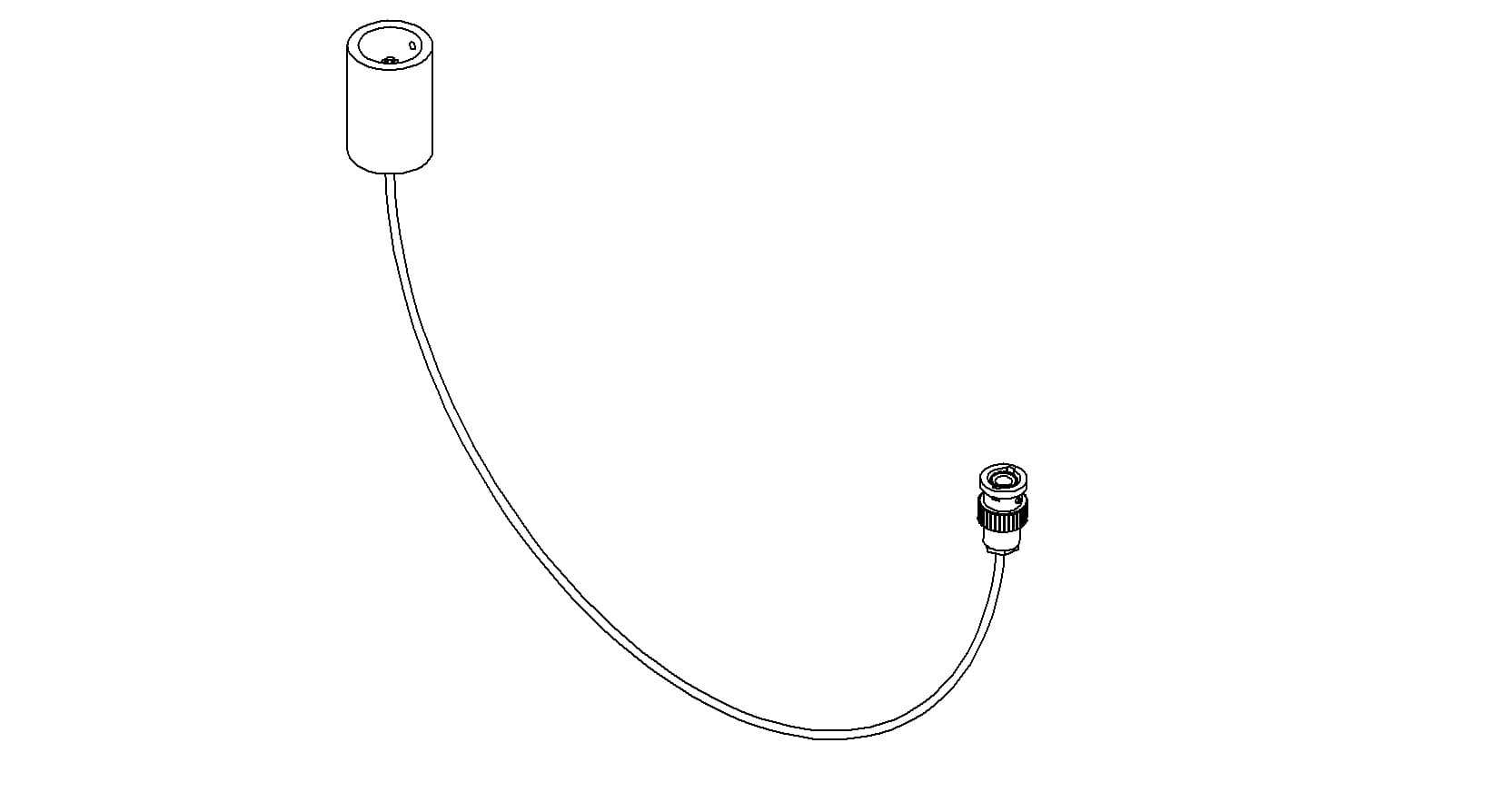 COAXIAL CONNECTOR-CONNECTOR, FLOATING SHIELD BNC - BNC MALE, 39" 제품 이미지