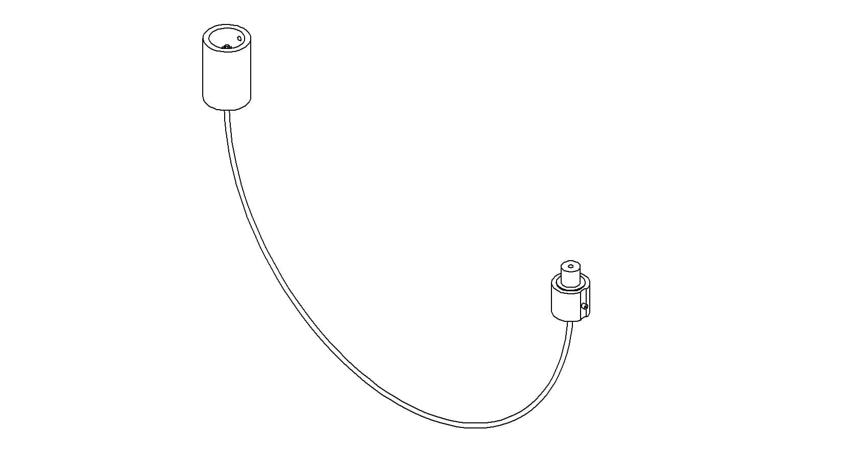 COAXIAL CONNECTOR-CONNECTOR, FLOATING SHIELD BNC - FEMALE CONTACT, 19"
