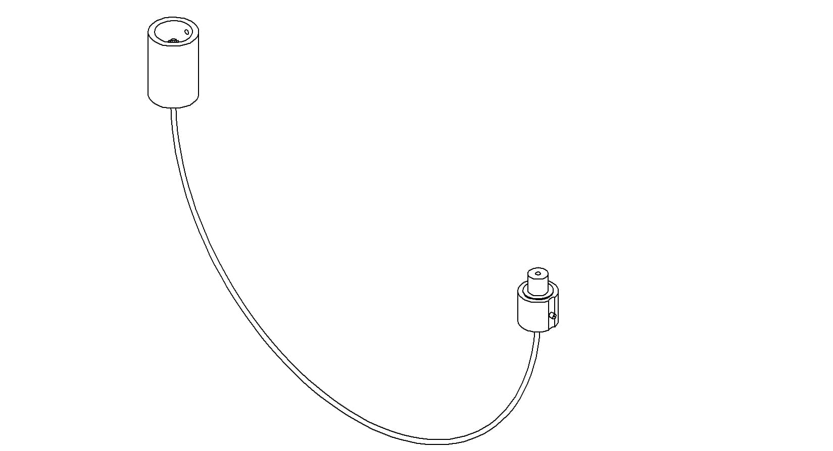 COAXIAL CONNECTOR-CONNECTOR, FLOATING SHIELD BNC - FEMALE CONTACT, 39"
