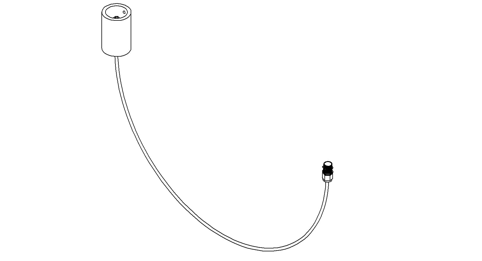 COAXIAL CONNECTOR-CONNECTOR, FLOATING SHIELD SMA- SMA FEMALE, 19" 제품 이미지