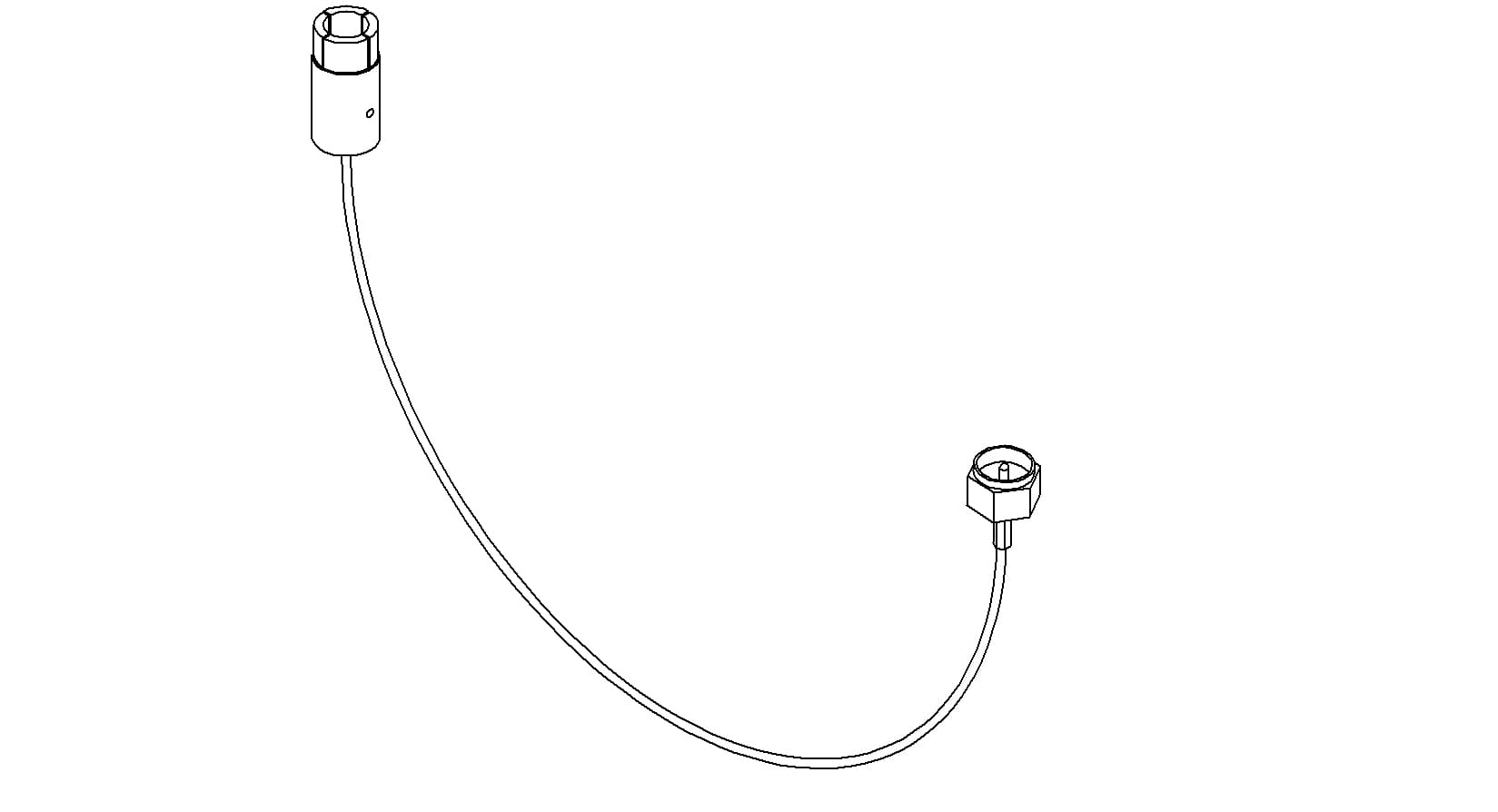 COAXIAL CONNECTOR-CONNECTOR, GROUNDED SHIELD BNC - SMA MALE, 19" 제품 이미지