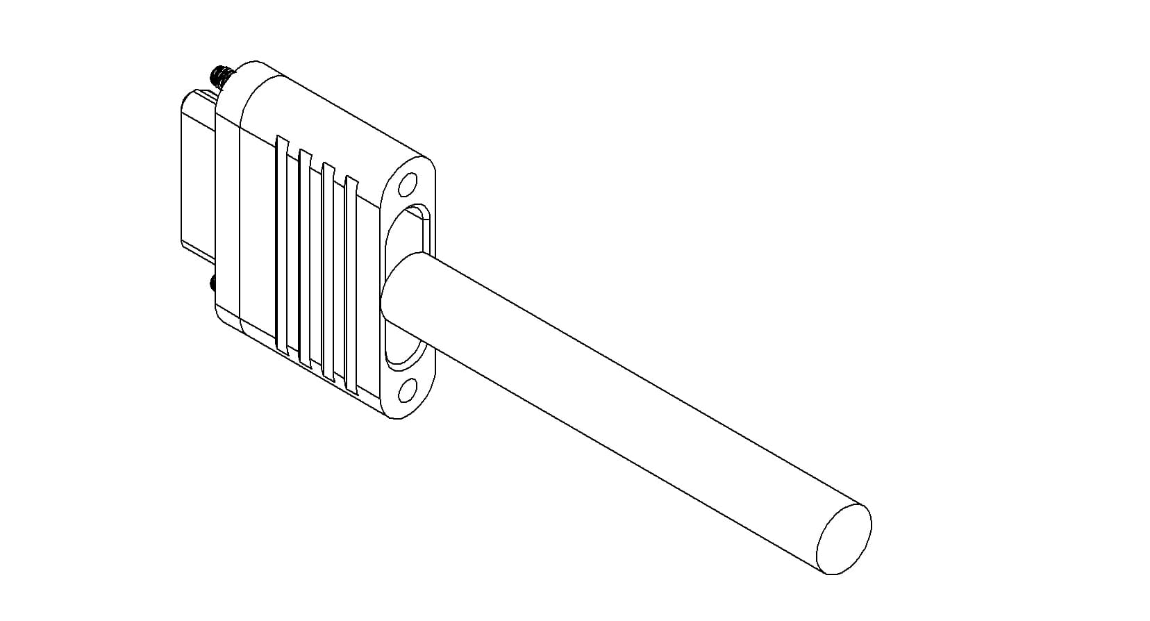 CONNECTOR, MICRO-D, IN-VACUUM, PEEK, 15 PIN, CABLE
