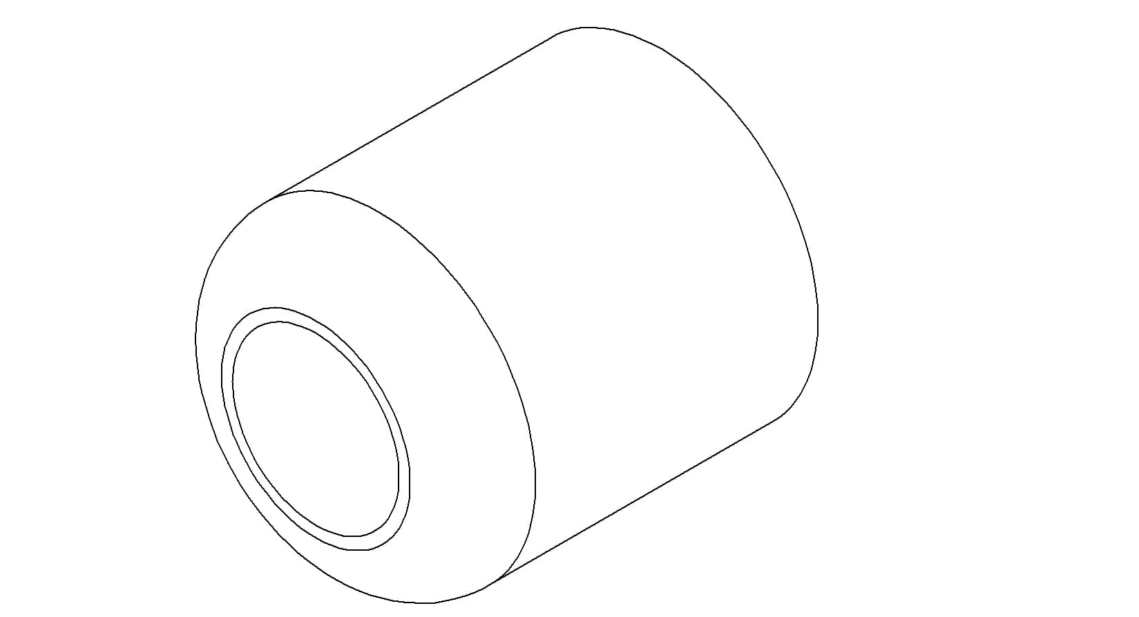 CERAMIC BEAD, ALUMINA, 0.107 ID