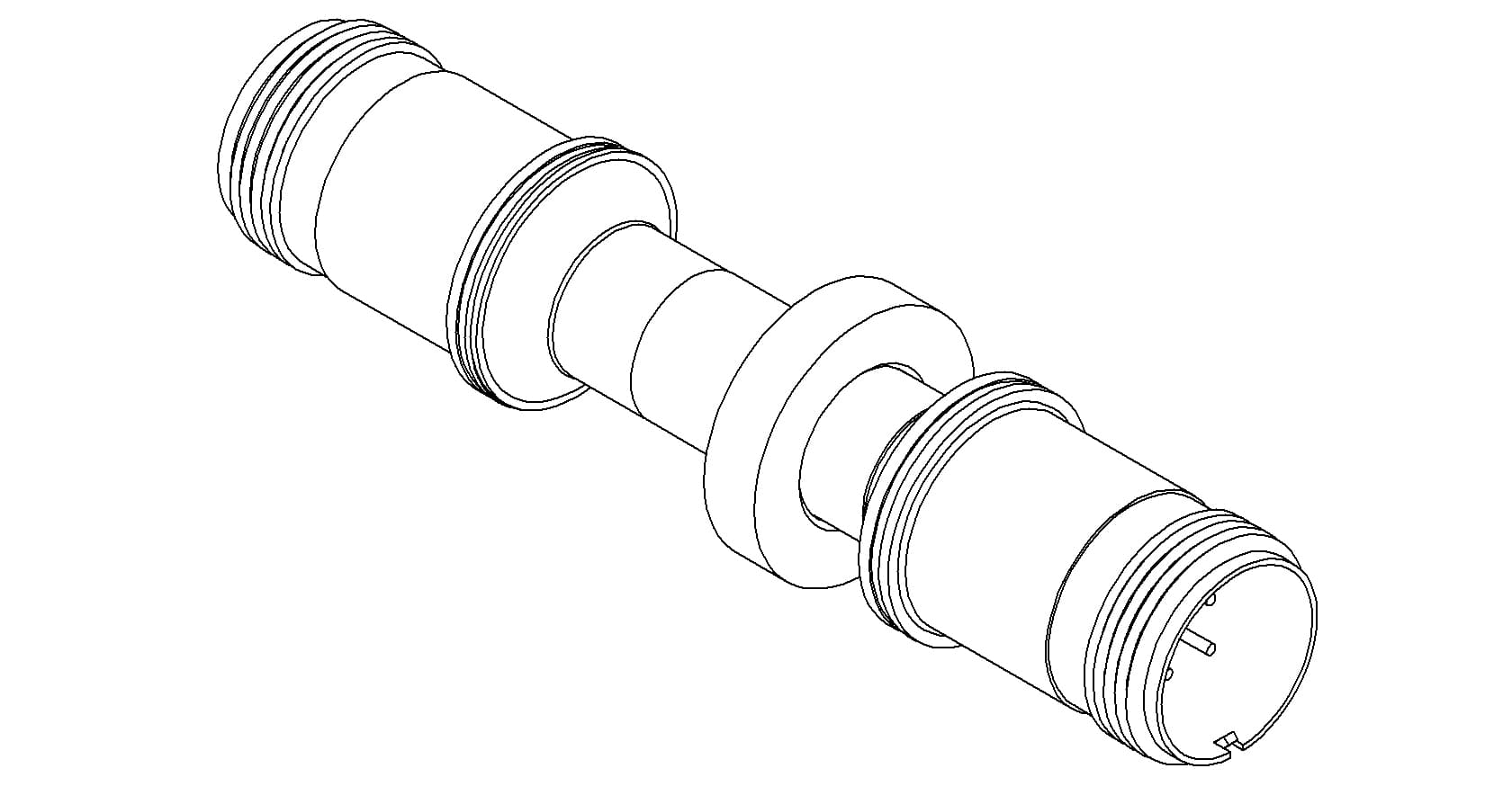 THERMOCOUPLE, TYPE K, 2 PAIR, MS CONNECTOR, DOUBLE ENDED, WELD 제품 이미지