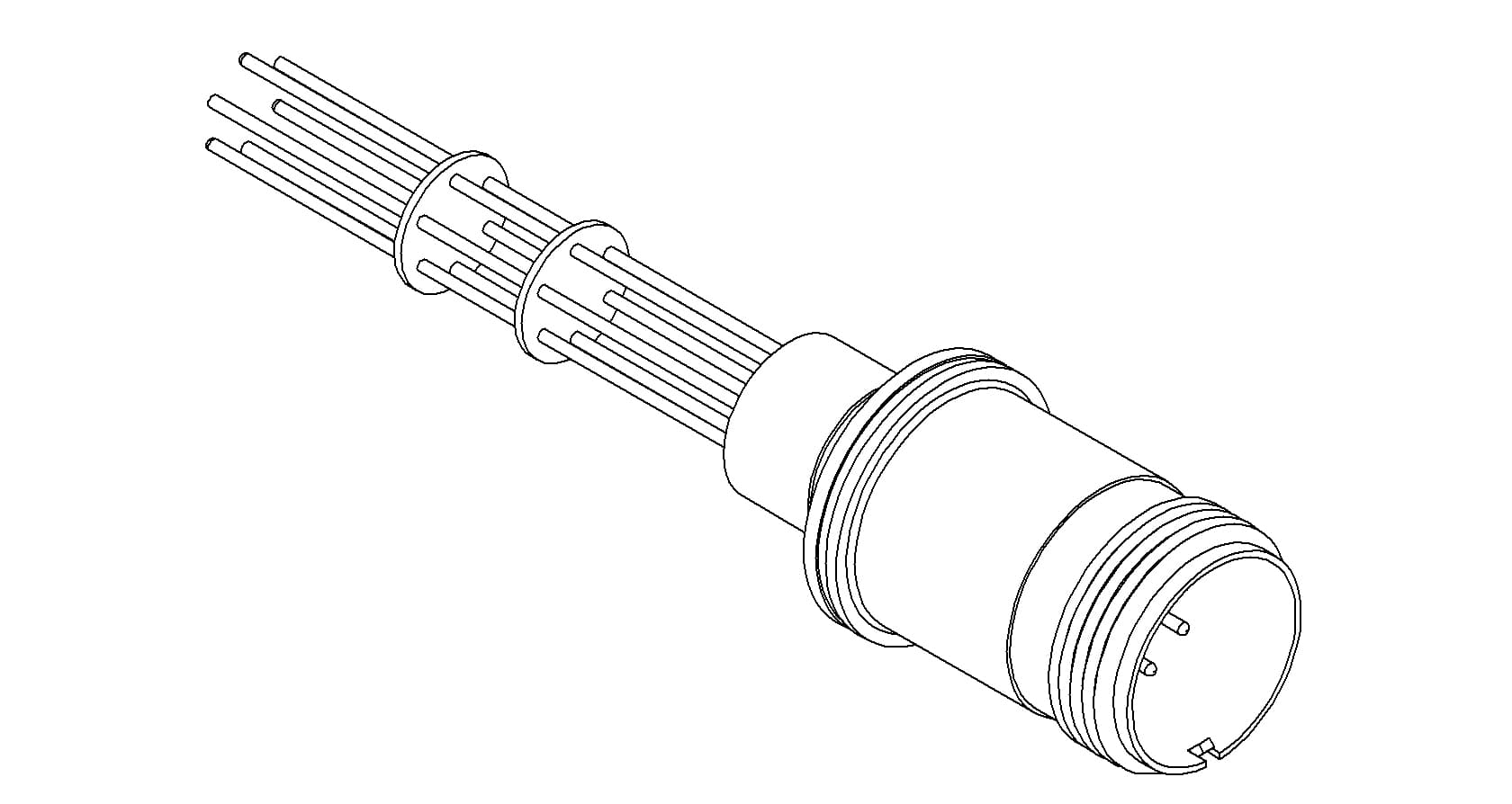 THERMOCOUPLE, TYPE K, 3 PAIR, MS CONNECTOR, WELD 제품 이미지