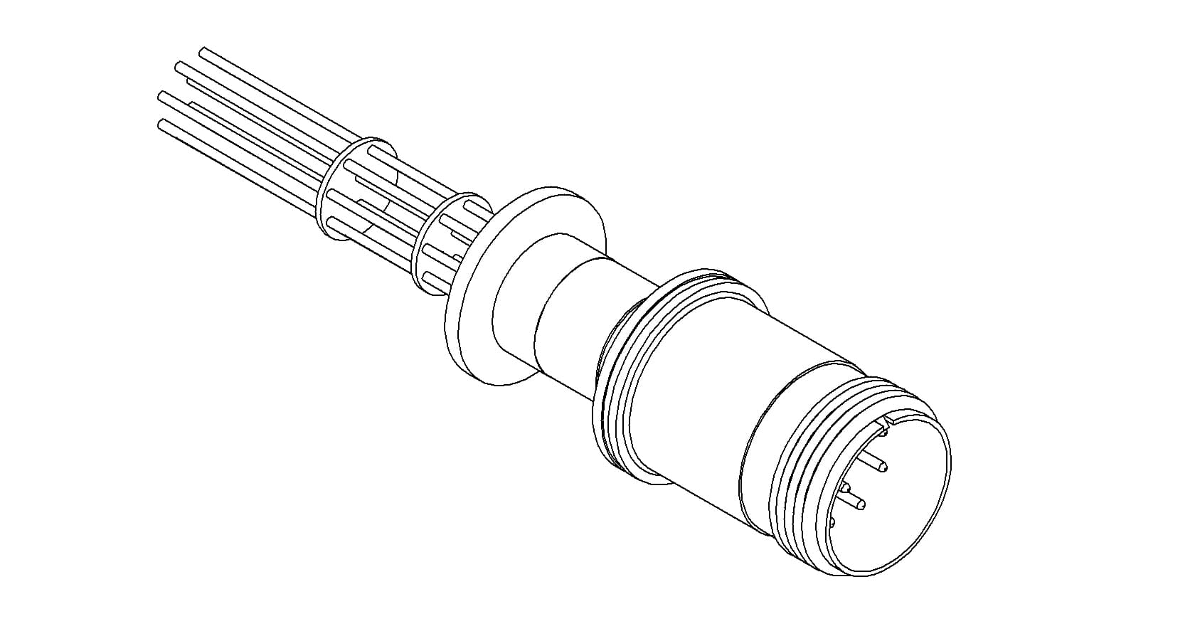 THERMOCOUPLE, TYPE K, 5 PAIR, MS CONNECTOR, QF16 제품 이미지