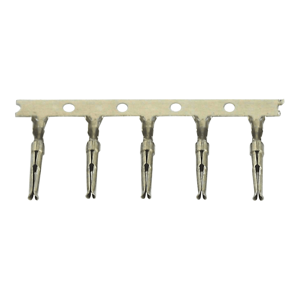 T/C CRIMP PINS FOR SUB D SOCKET, FEMALE, TYPE T, SET OF 5 COPPER & 5 CONSTANTAN (Cu-Ni)