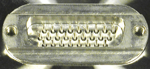 WELDABLE SUB-D 78-WAY FEEDTHROUGH HIGH DENSITY