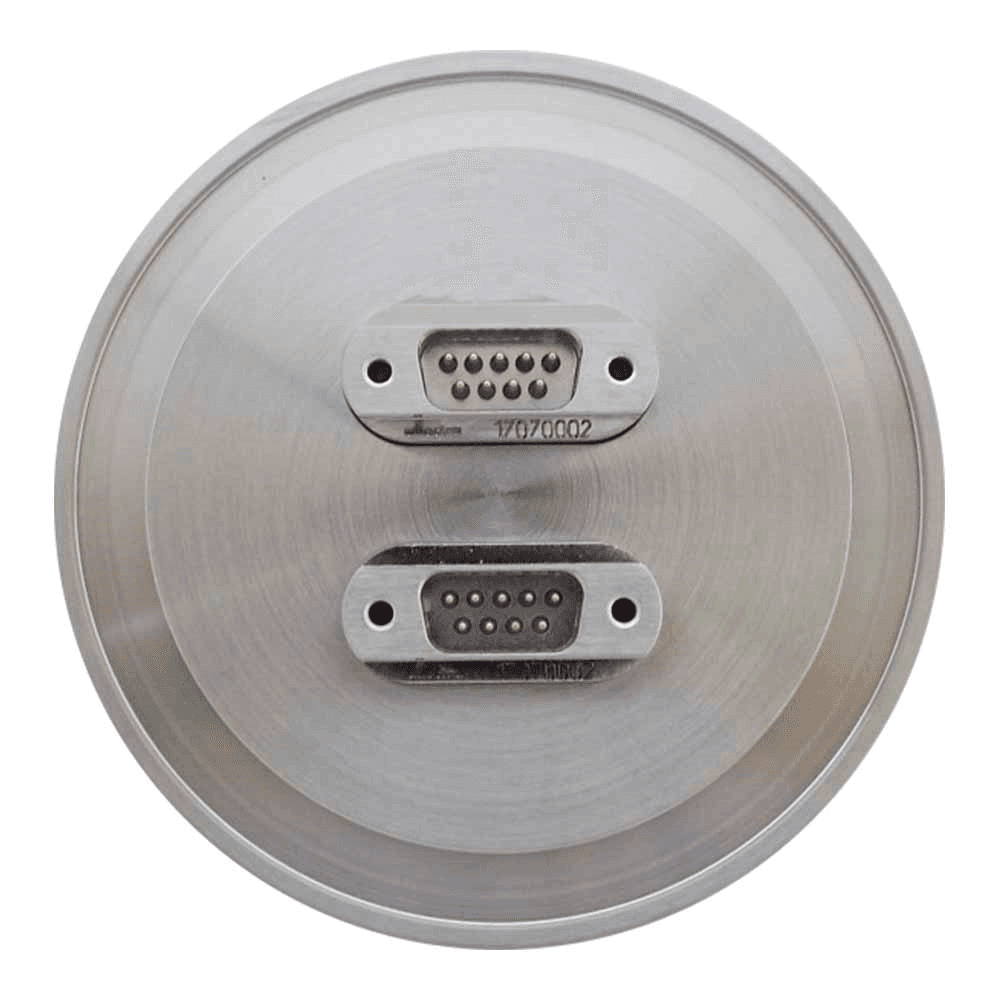DN63ISO-K FLANGE, 2 x SUB-D 9-WAY FEEDTHROUGHS