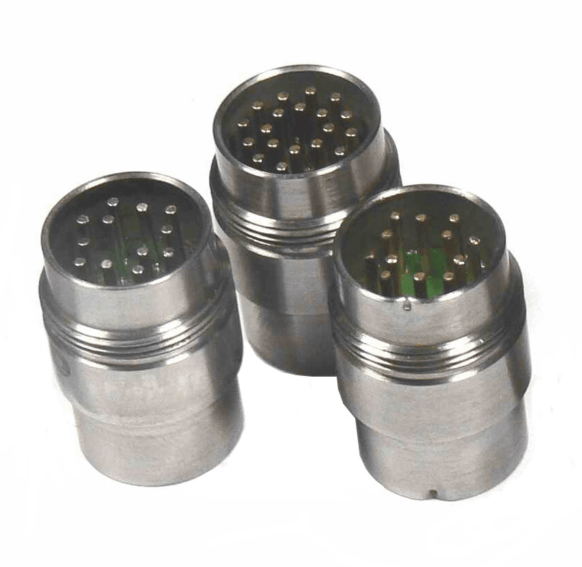 DN63CF FLANGE, 3 x 19 PIN CIRCULAR MINIATURE FEEDTHROUGHS
