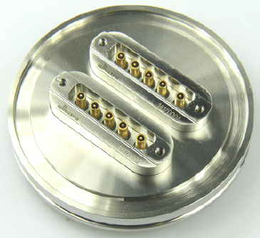 COAXIAL SUB-D Feedthroughs on KF and ISO-K Flanges, POWER and MIXED POWER, Coaxial Pin Floating shield 제품 이미지