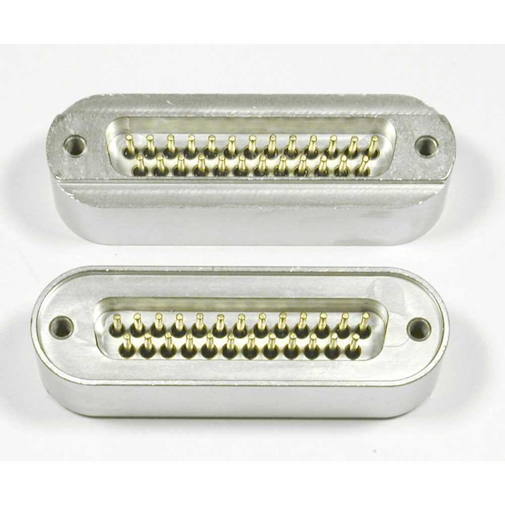 SUB-D 25-WAY WELDABLE FEEDTHROUGH, HIGH CURRENT VERSION