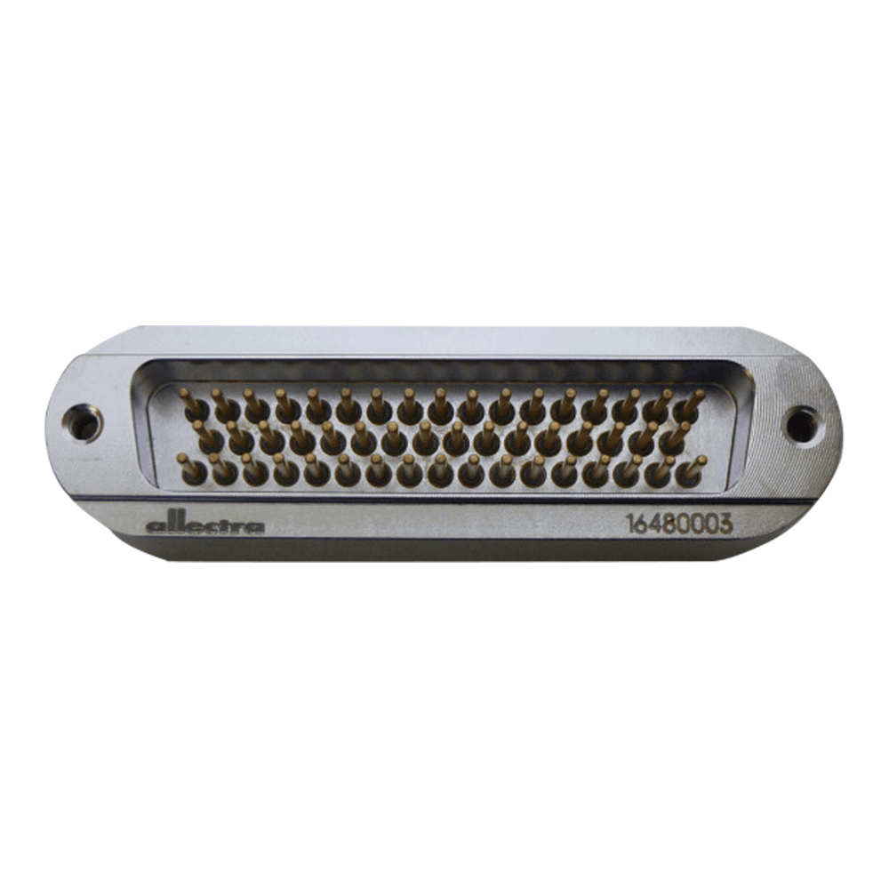 SUB-D 50-WAY WELDABLE FEEDTHROUGH, HIGH CURRENT VERSION 제품 이미지