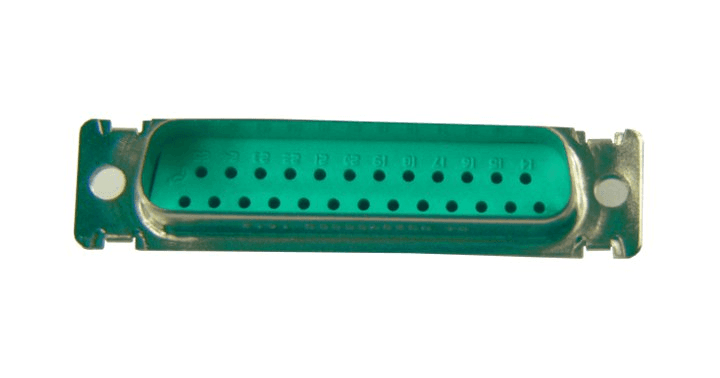 SUB-D 25-WAY HV CONNECTOR, MALE, FITS FEMALE SOCKET 대표 이미지