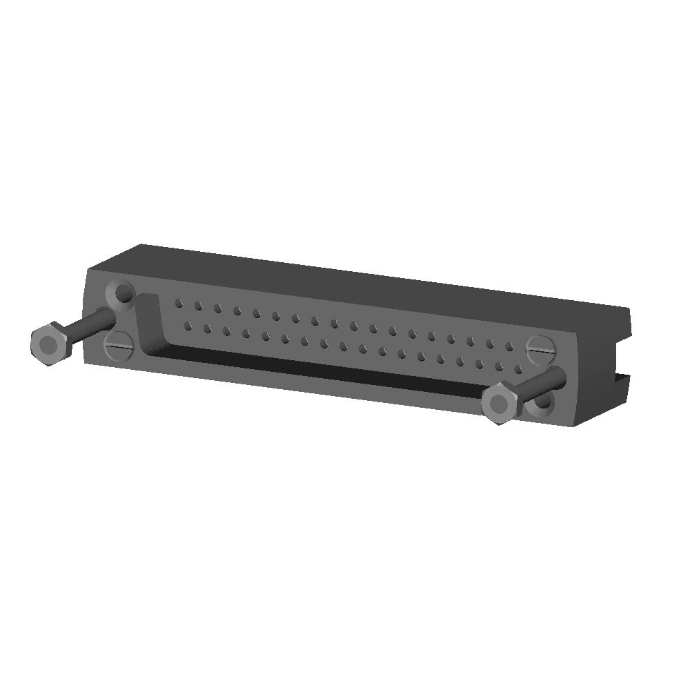 SUB-D 37-WAY, UHV CERAMIC CONNECTOR, MALE, FITS FEMALE SOCKET 제품 이미지