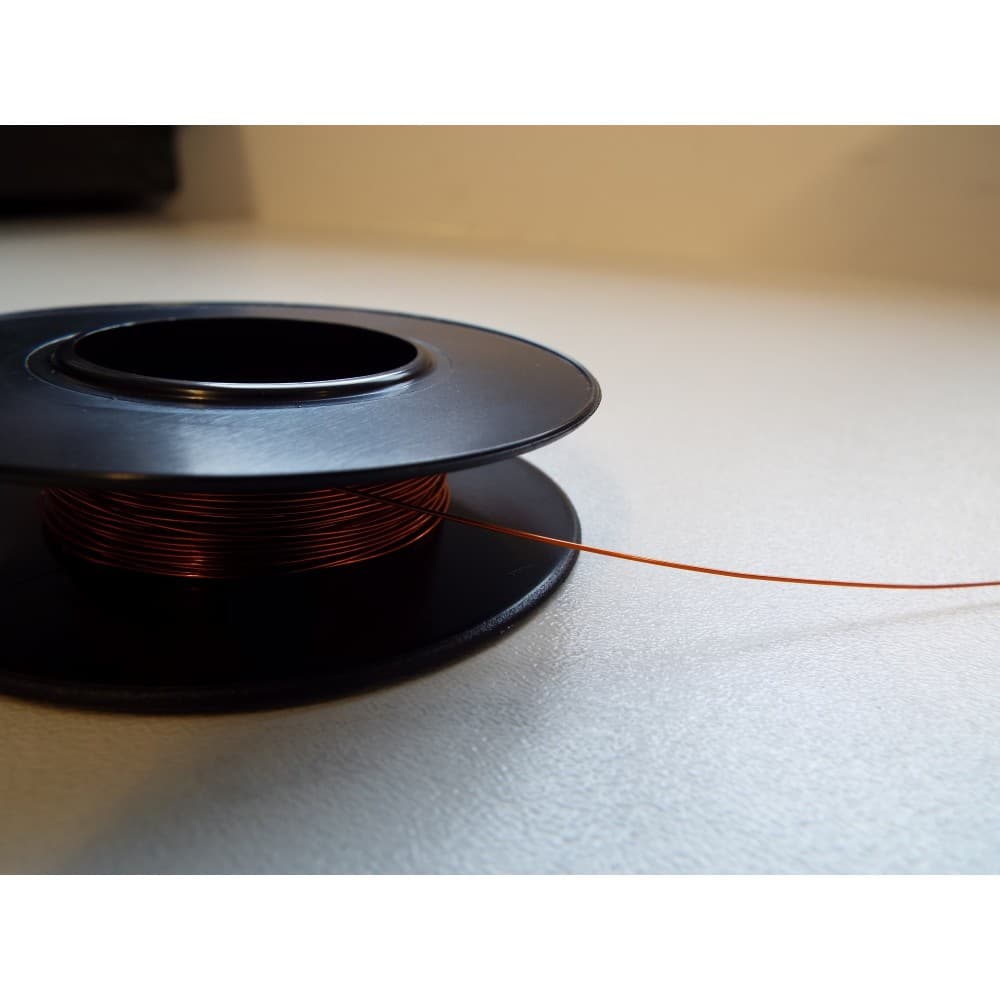 UHV KAPTON WIRE 0.40mm. COPPER CONDUCTOR, 2KV, SINGLE STRAND LENGTH 10m 제품 이미지