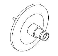 COAXIAL, SHV-5, 1 PIN, GROUNDED SHIELD, EXPOSED, QF40, NO CONNECTOR 제품 이미지