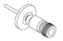 COAXIAL, TYPE-N, 50 OHM, 1 PIN, GROUNDED SHIELD, QF16, NO CONNECTOR