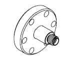 COAXIAL, SMA, 1 PIN, GROUNDED SHIELD, 275CF, NO CONNECTOR